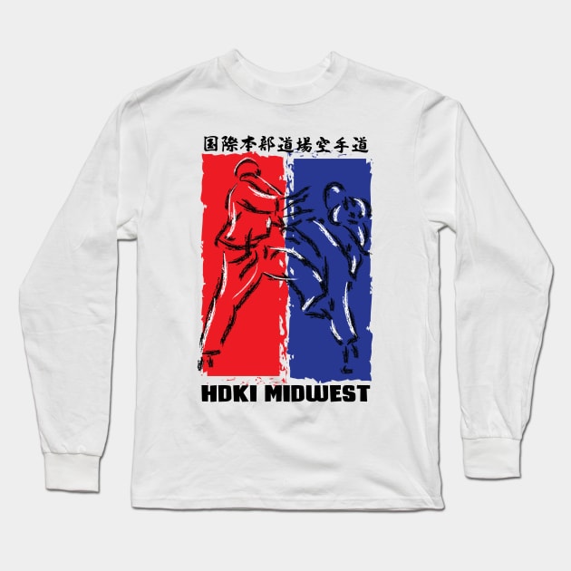 HDKI Midwest kumite Long Sleeve T-Shirt by HDKI Midwest